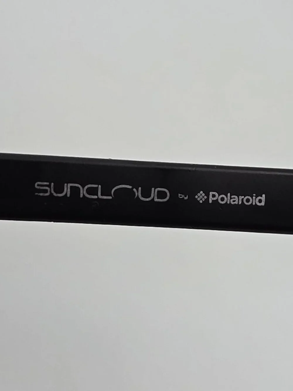 Suncloud Tabor Black Frame Polarized Grey/Green Lens Aviator Sunglasses w/ Case